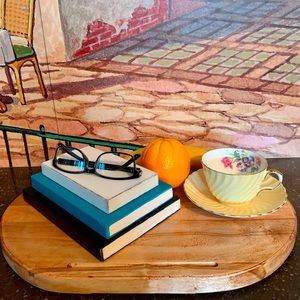 3 Tier Distressed Decor Wooden Books